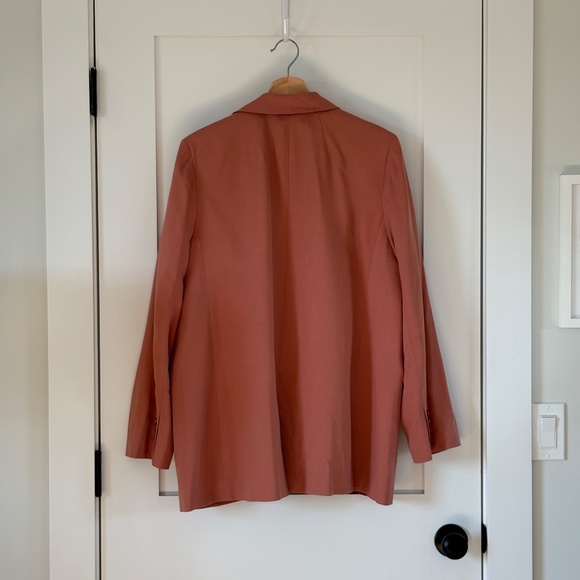 Salmon Pink Madewell Blazer XL - Picture 13 of 16